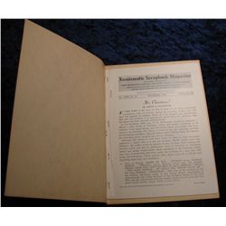 1354. Numismatic Scrapbook December 1965 Pgs. 3289-3300.