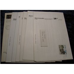 1361. (7) 1990-92 "Dick Grinolds Exonumia & Rare Coins"