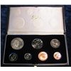 Image 2 : 1363. 7-Piece 1966 South African Proof Set with Silver.