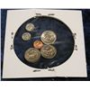 Image 2 : 1372. Six-Piece Miniature Coin Set. "Nixon Money"