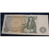 Image 2 : 1406. 1642-1727 Bank of England One Pound. Sir Isaac Newton. CU.