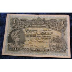1409. Jan.1, 1904 "The Hong Kong & Shanghai Banking Corporation"