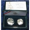 Image 2 : 1420. 1995 Civil War Battlefield Commemorative Coin Set. Proof.