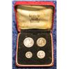 Image 2 : 1426. 1956 Great Britain Maundy Proof Set in original box..