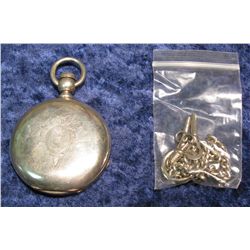 1432. Coin Silver Hunting Case Rockford Watch Co. Pocket Watch