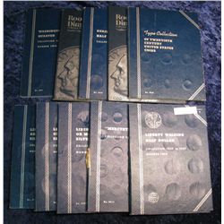 1441. (10) Whitman Coin Folders. Like New.