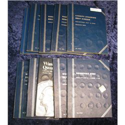 1444. (10) Whitman Coin Folders. Like New.