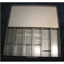 1446. Metal Coin Storage Case.