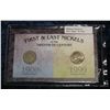 Image 1 : 1451. First & Last 1900 and 1999 Nickel Set.