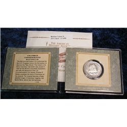 1456. 1893 Columbian Expo. Silver Commemorative half.