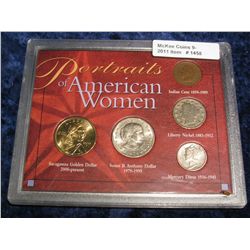 1458. Portraits of American Woman Coin Collection