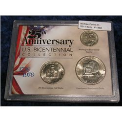 1460. 25th Anniversary of The Bicentennial 3-Piece Set.