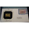 1477. 1893 2c Columbus 22K Gold Stamped Cover.