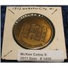 1499. 1973 Webster City, Iowa #1 Bronze Medal