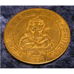 1520. Good Luck, Health, Wealth & Happiness Medal.