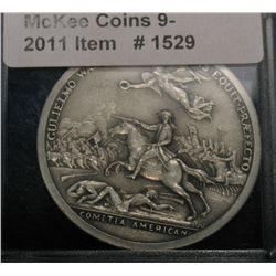 1529. Pewter Revolutionary War Medal. Modern