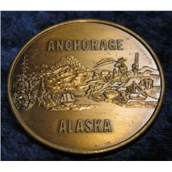 1530. Elks Lodge, Anchorage Alaska. Bronze.