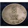 Image 2 : 1534. KKK Membership Medal. Nickel.