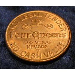 1538. Las Vegas, Four Queens, Free Play Token.