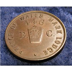 1550. Sussex Co. England Mark Lodge Medal.