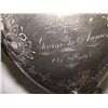 Image 3 : dated 1865 civil war era grape pattern silver plated coffee urn with lid,