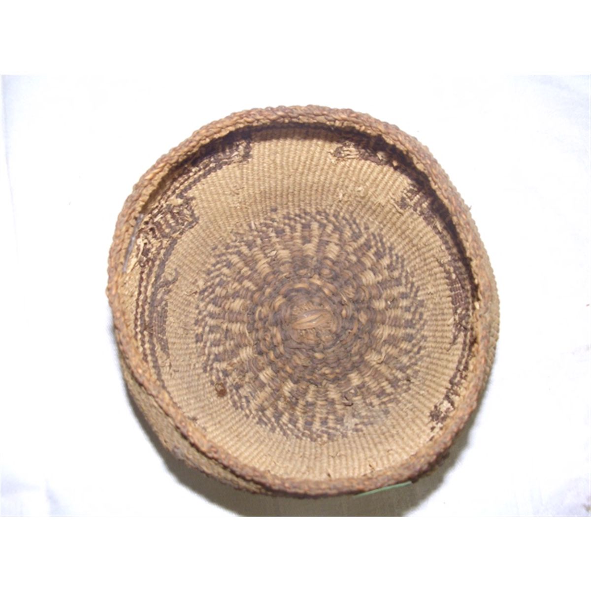 antique handmade Native American basket