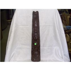 handmade Native American totem pole