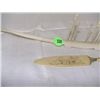Image 3 : 2 piece hand carved Ivory Native American? items