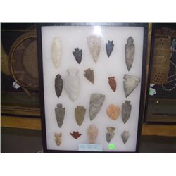 wonderful Native American handmade spear tips (rare) /arrowheads