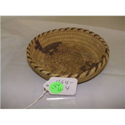 SW Native American Papago basket with dog design
