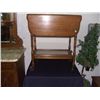 Image 1 : drop side tea cart with glass serving tray  SSR