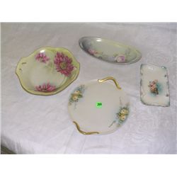 4 piece RS porcelain dish