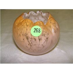 antique rose bowl
