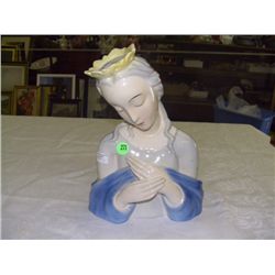 porcelain Madonna figure