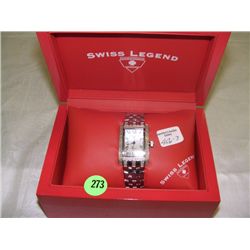 like new Swiss Legend diamond ladies wristwatch