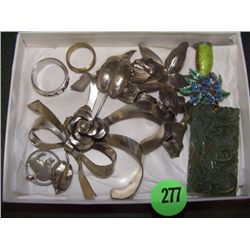 nice tray of estate jewelry