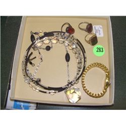 nice tray of estate jewelry
