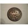 Image 2 : RARE 1856 Mexico Copper 1/4 Real