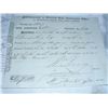 Image 1 : 1845 Life Insurance Policy from Freemasons & General London for 50 Pounds