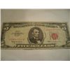 Image 1 : 1963 $5 Red Seal Note