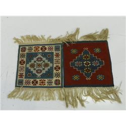 2 small Kilim rugs