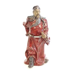 Large Chinese porcelain  God 