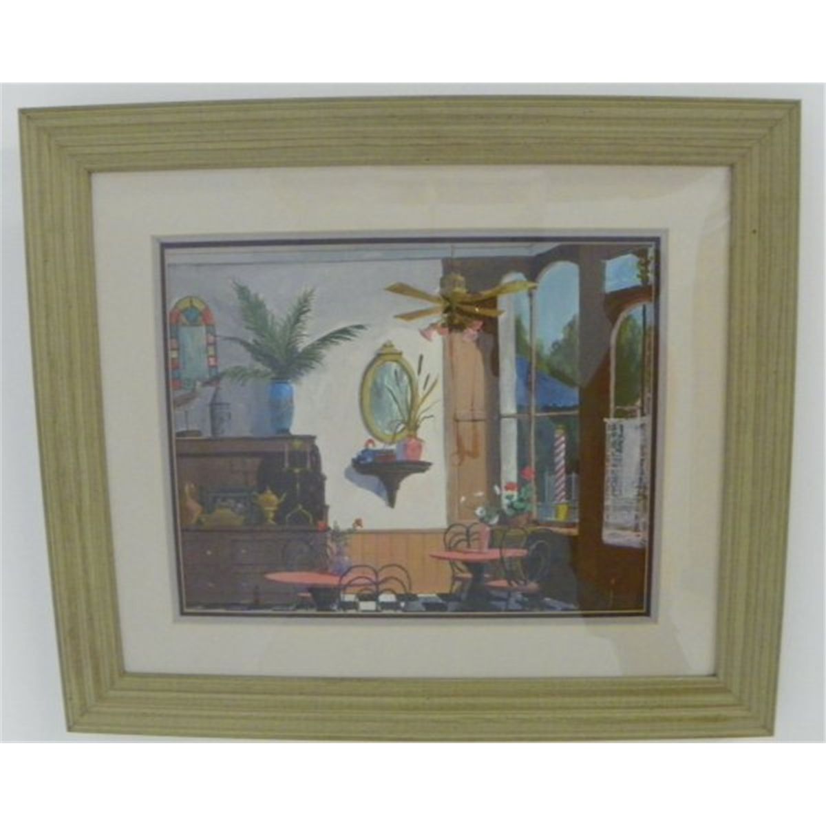 George K Ralph Artist Watercolor signed by George K. Ralph