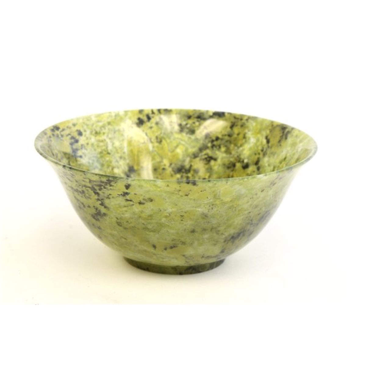 Green spinach jade bowl