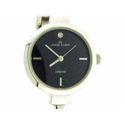 AK Anne Klein Diamond Collection Brushed Silver Dial Women's watch #10/8275