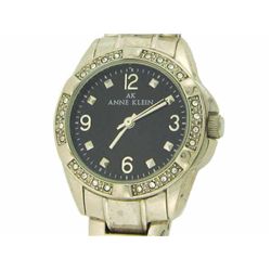 AK Anne Klein Crystal Collection Black Dial Women's Watch #10/8667BKSV