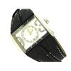 Image 4 : POLICE MENS WATCH DATE 10812J LEATHER BLACK SILVER TONE