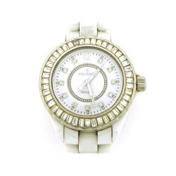 Peugeot SWISS Ladies White Ceramic Watch PS4885WT