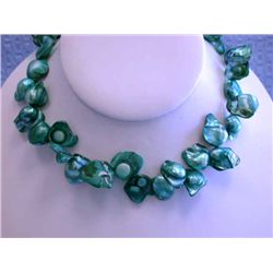 Dyed Fresh Water Pearl Necklace