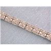 Image 1 : 14k Gold Bracelet with Diamonds